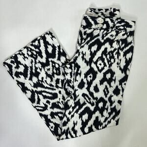 Ann Taylor LOFT Marisa Linen Wide Leg Pants Size 2P